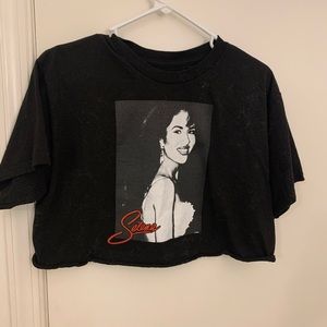 Selena Graphic T - Crop top